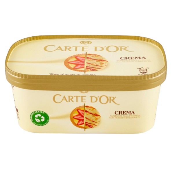 CARTE D'OR CREMA FRAGOLA FROLLA ALGIDA G500