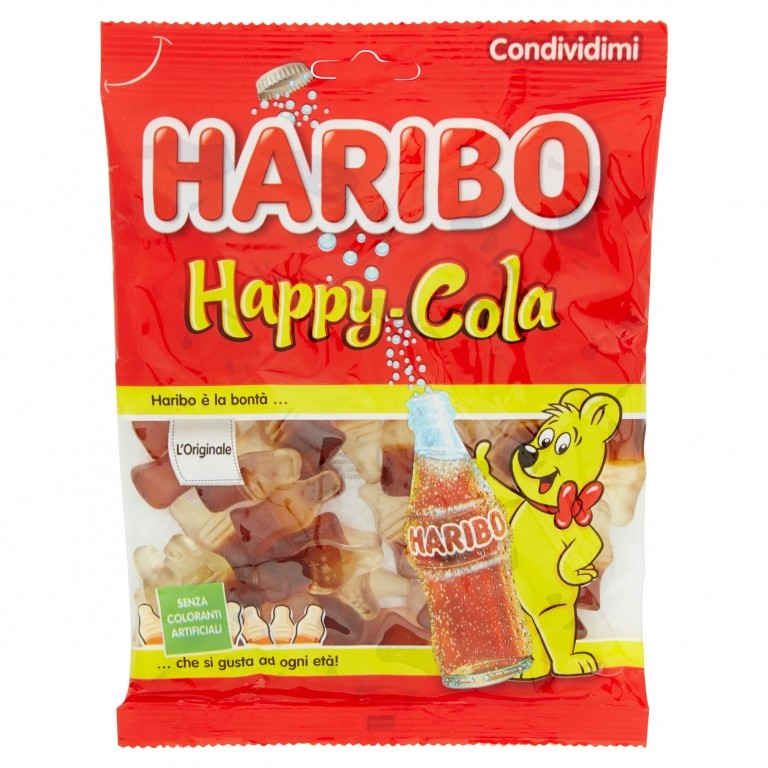 CARAMELLE HARIBO HAPPY COLA GR.265