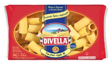 PASTA DIVELLA N.16 PACCHERI RIG. GR.500