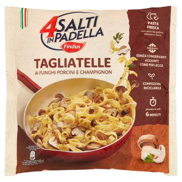 TAGLIATELLE FUNGHI FINDUS G550