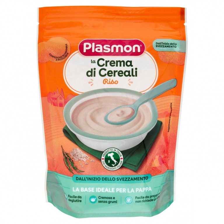 CREMA CEREALI RISO PLASMON GR.200