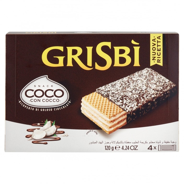 GRISBI'WAFER COCCO GR.120