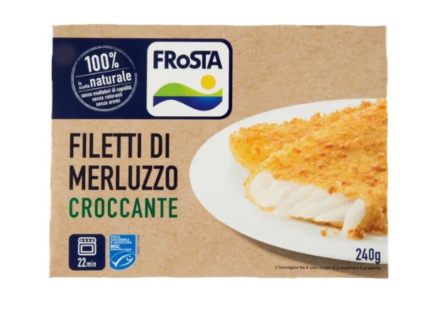 FILETTI DI MERLUZZO CROCCANTE MSC FROSTA G240