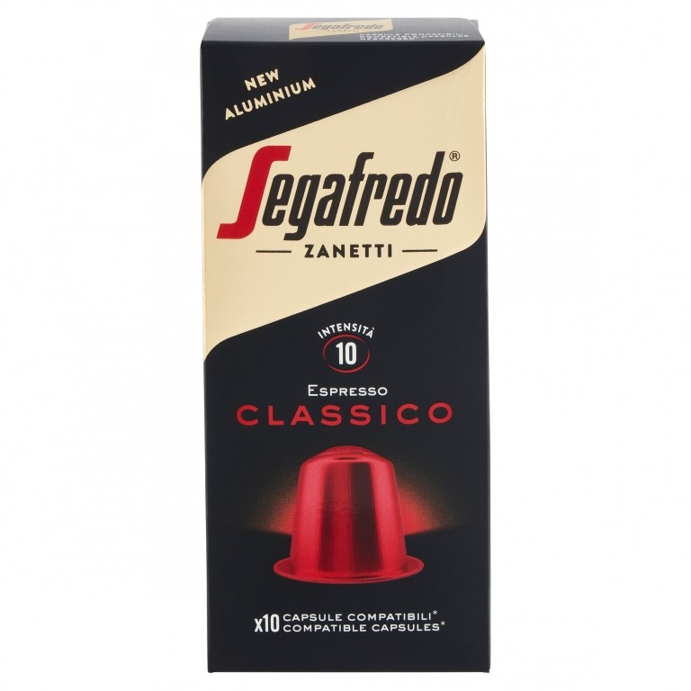 CAFFE'SEGAFREDO CLASS CAPS COMP NESPRES GR.5,1X10