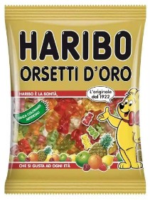 CARAMELLE HARIBO ORSETTI D'ORO GR.100 BS