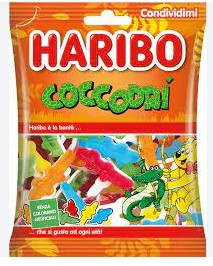 CARAMELLE HARIBO COCCODRI GR.80 BS