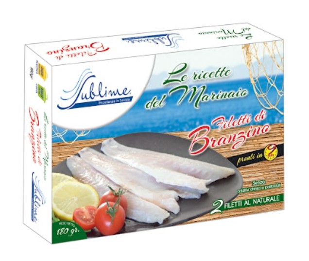 FILETTI DI BRANZINO SUBLIME G200