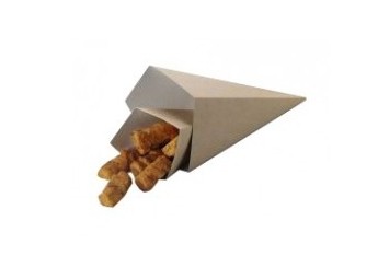STREET FOOD CONO DA FRITTI ML.200 50PZ 7X7X17,5