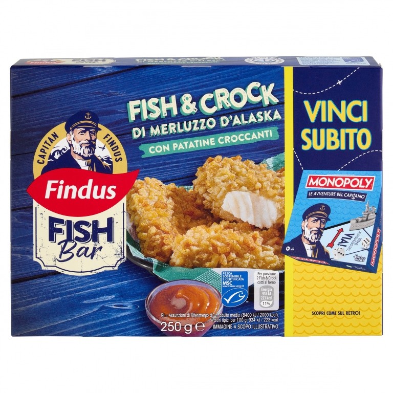 5 FISH&CROCK FINDUS G250