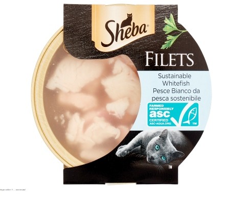 SHEBA FILETS PESCE BIANCO GR.60 VASCHETTA