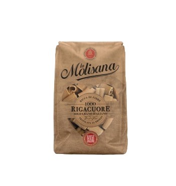 PASTA MOLISANA INTEGRALE RIGACUORE GR.500