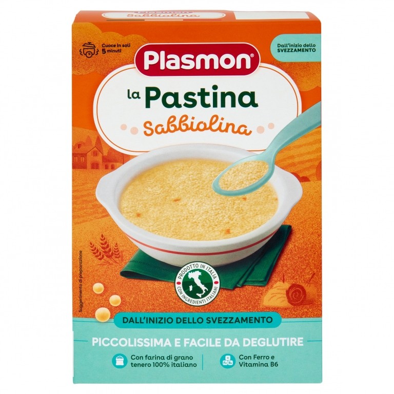 PASTINA PLASMON N.18 SABBIOLINA GR.300