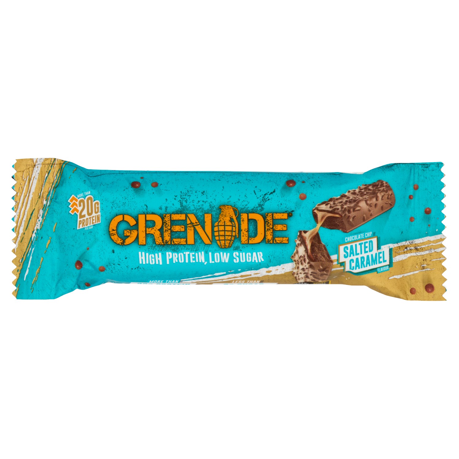 BARRETTE GRENADE PROTEIN SALTED CARAMEL GR.60