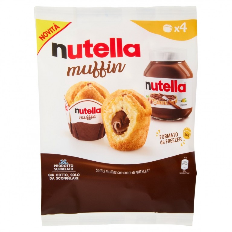 MUFFIN NUTELLA FERRERO T4X11