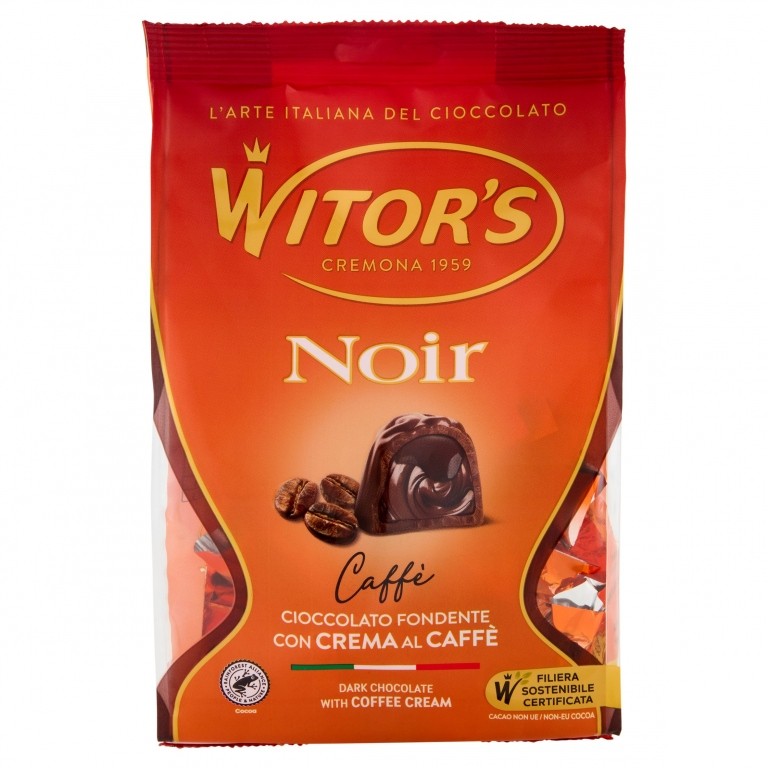WITOR'S PRALINE NOIR CAFFE'GR.200 BS