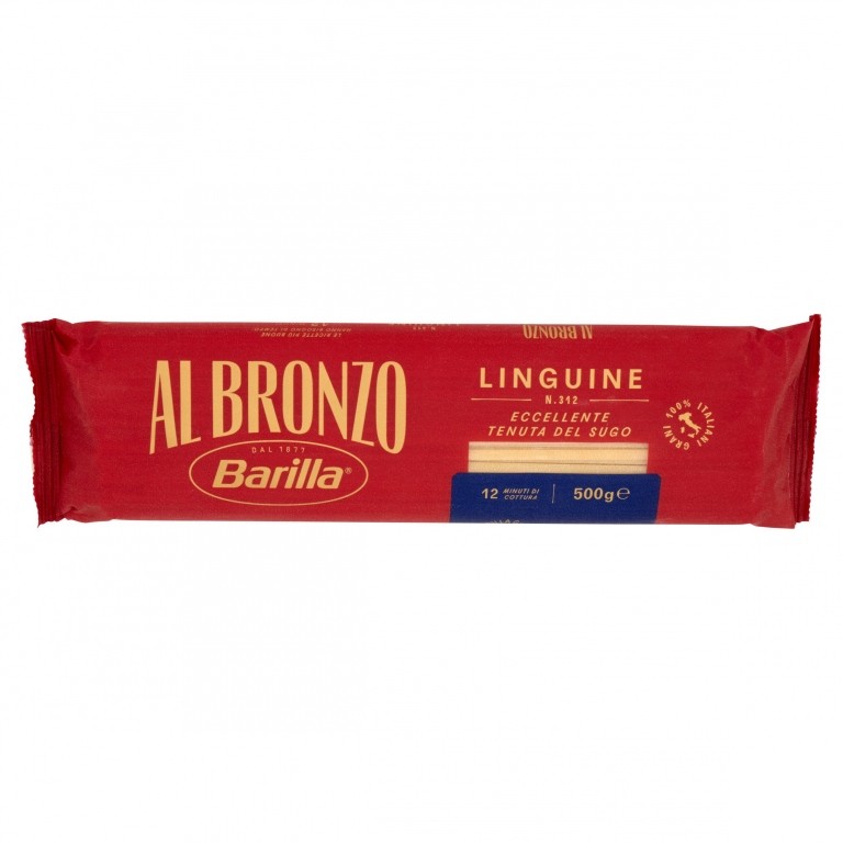PASTA BARILLA AL BRONZO LINGUINE GR.500