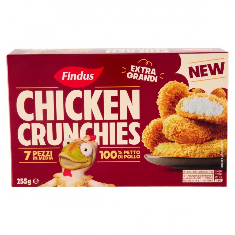 CHICKEN CRUNCHIES DI POLLO FINDUS G225