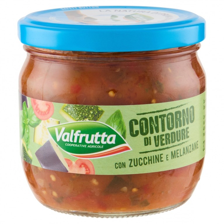CONTORNO DI VERDURE VALFRUTTA VETRO GR.320