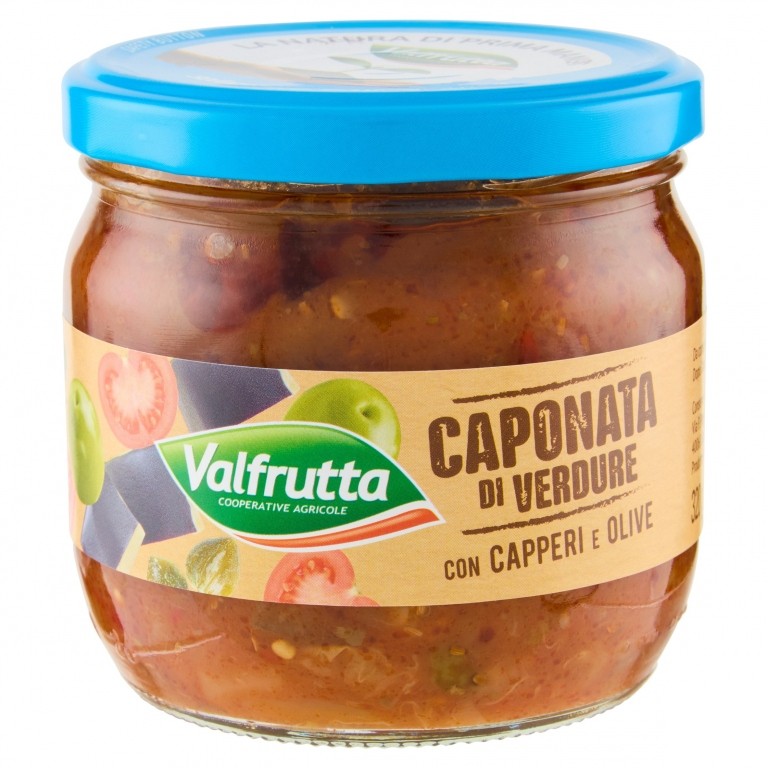 CAPONATA DI VERDURE VALFRUTTA VETRO GR.320