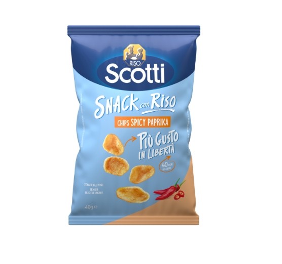 SCOTTI CHIPS SPICY PAPRIKA GR.40