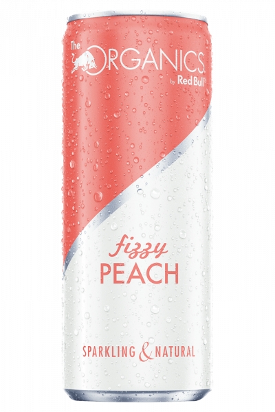 RED BULL ORGANICS FIZZY PEACH LATT.CL25