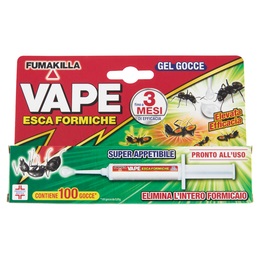 VAPE ESCA FORMICHE GEL GOCCE SIRINGA GR5