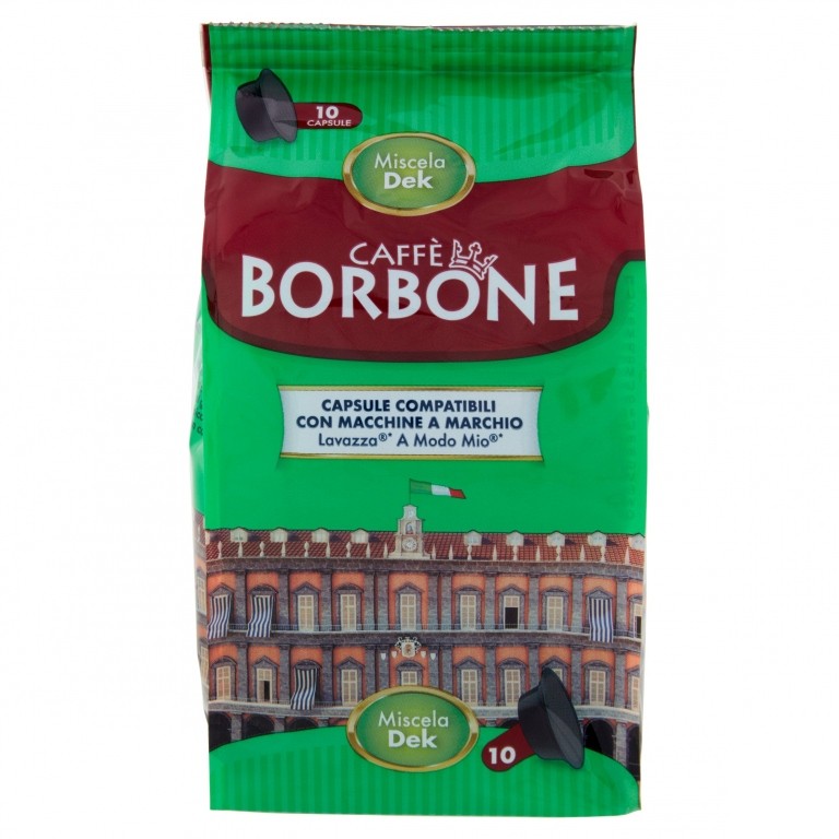 CAFFE' BORBONE COMP.A MODOMIO DEK X10PZ