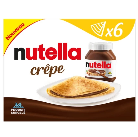 CREPE NUTELLA FERRERO T6X8