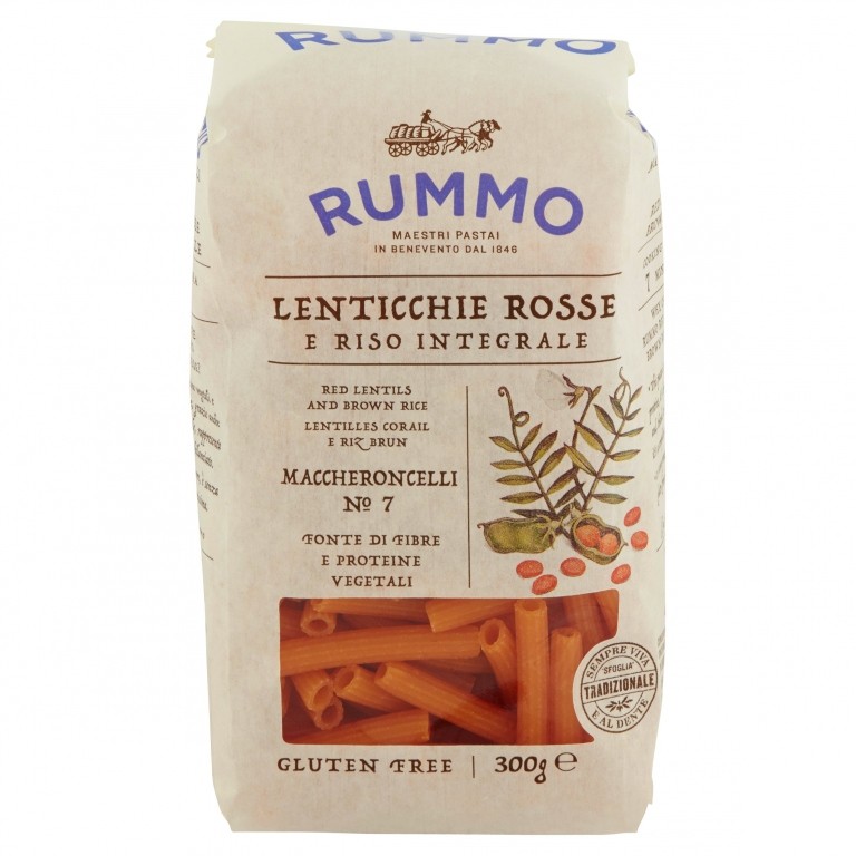 PASTA RUMMO AI LEGUMI S/G N.7 MACCHERONC.GR300