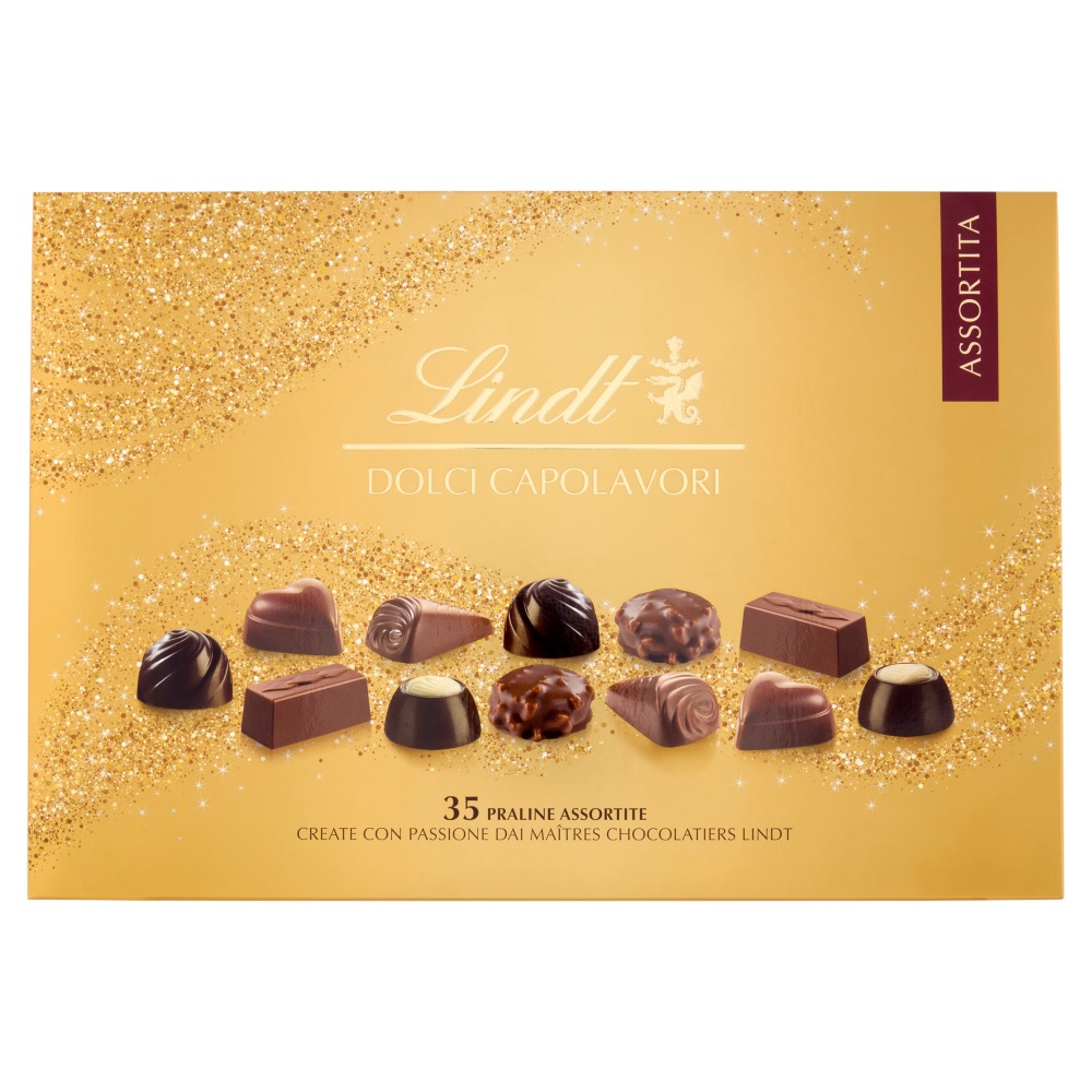 LINDT DOLCI CAPOLAVORI SCATOLA ASS. GR.337