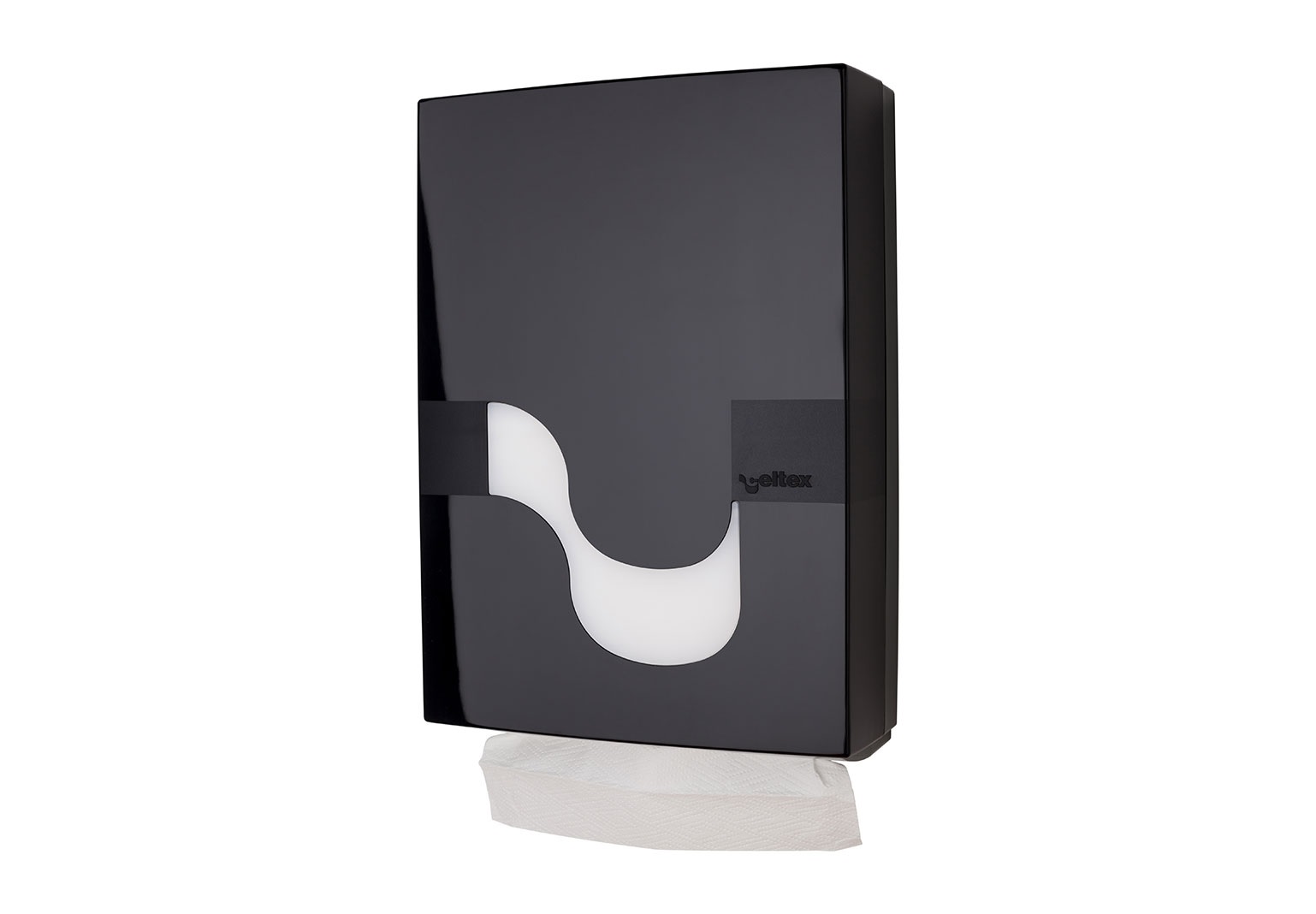 DISPENSER ASCIUGAMANI PIEGATI A Z BLACK