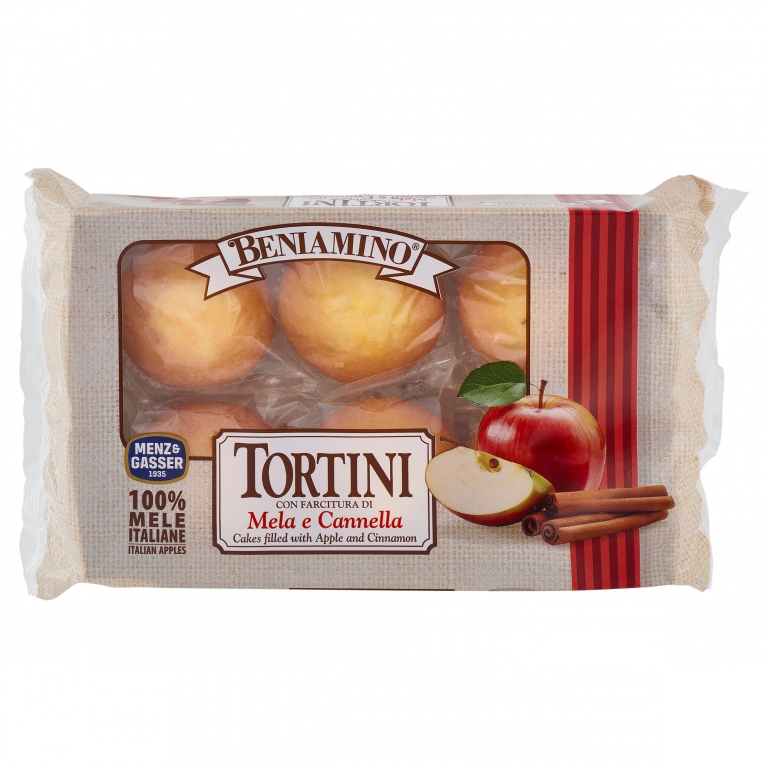 TORTINI BENIAMINO MELA&CANNELLA GR.250