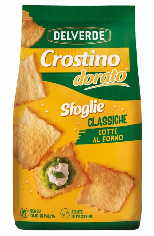 SFOGLIE CROSTINO DELVERDE DORATE GR180