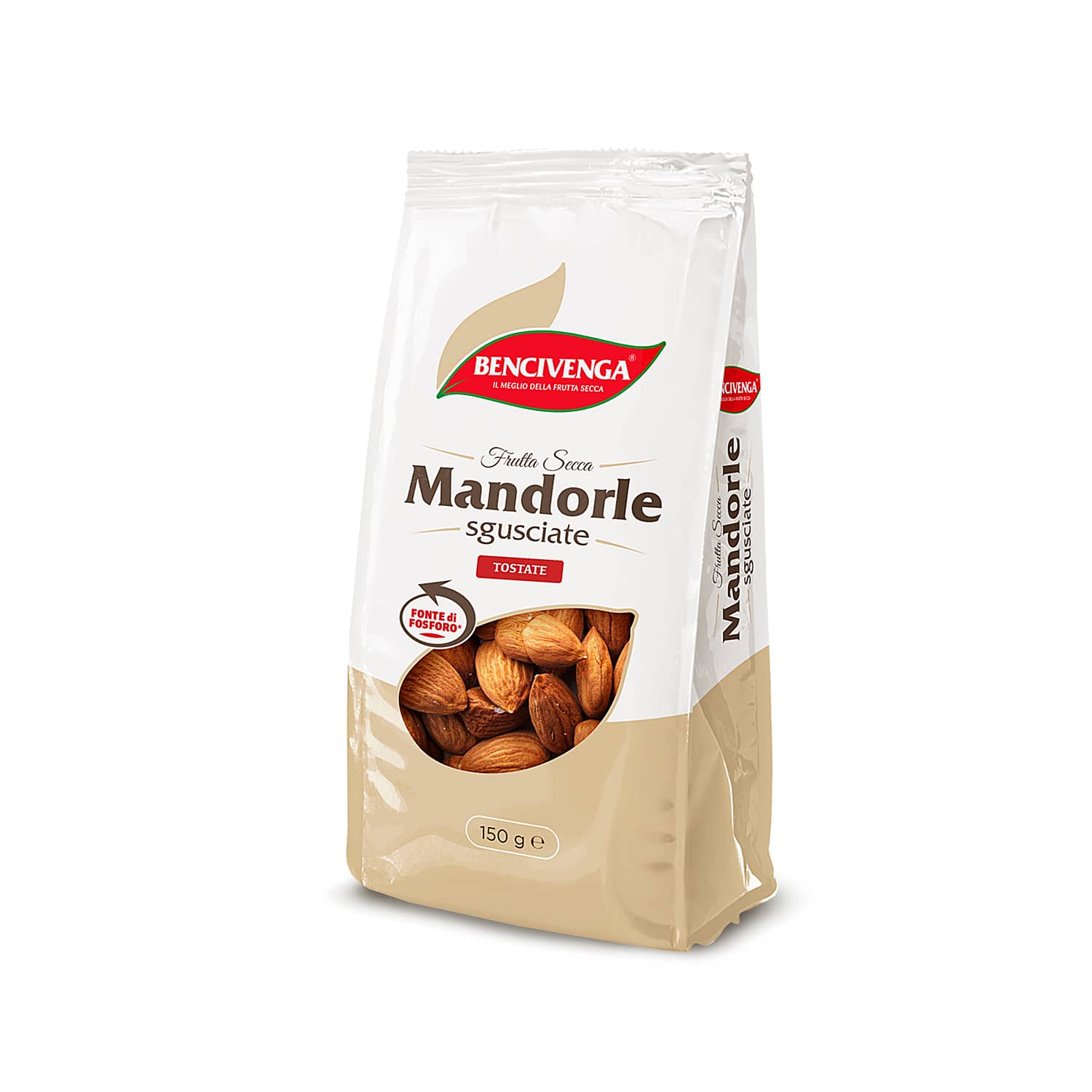 BENCIVENGA MANDORLE SGUSCIATE T/NS 150G DOYPACK