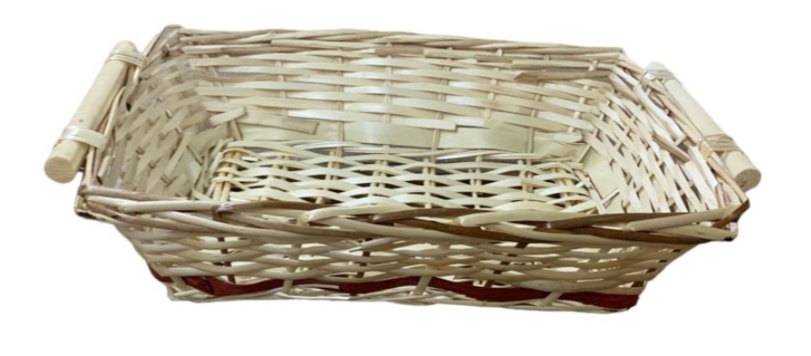 CESTO RETTANGOLARE MEDIO BORDO R.46X34 H12