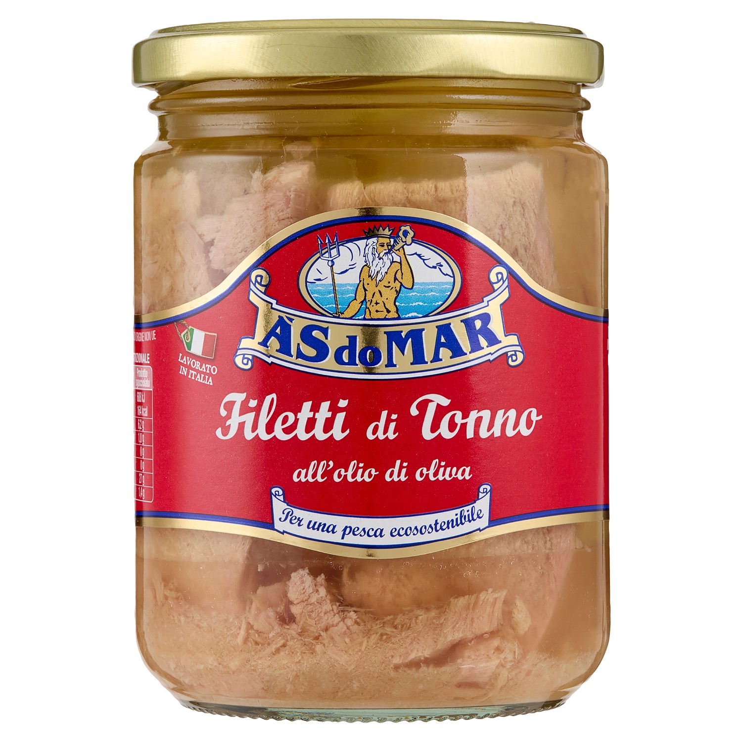 TONNO ASDOMAR FILETTI GR.400 ORO O.OLIVA
