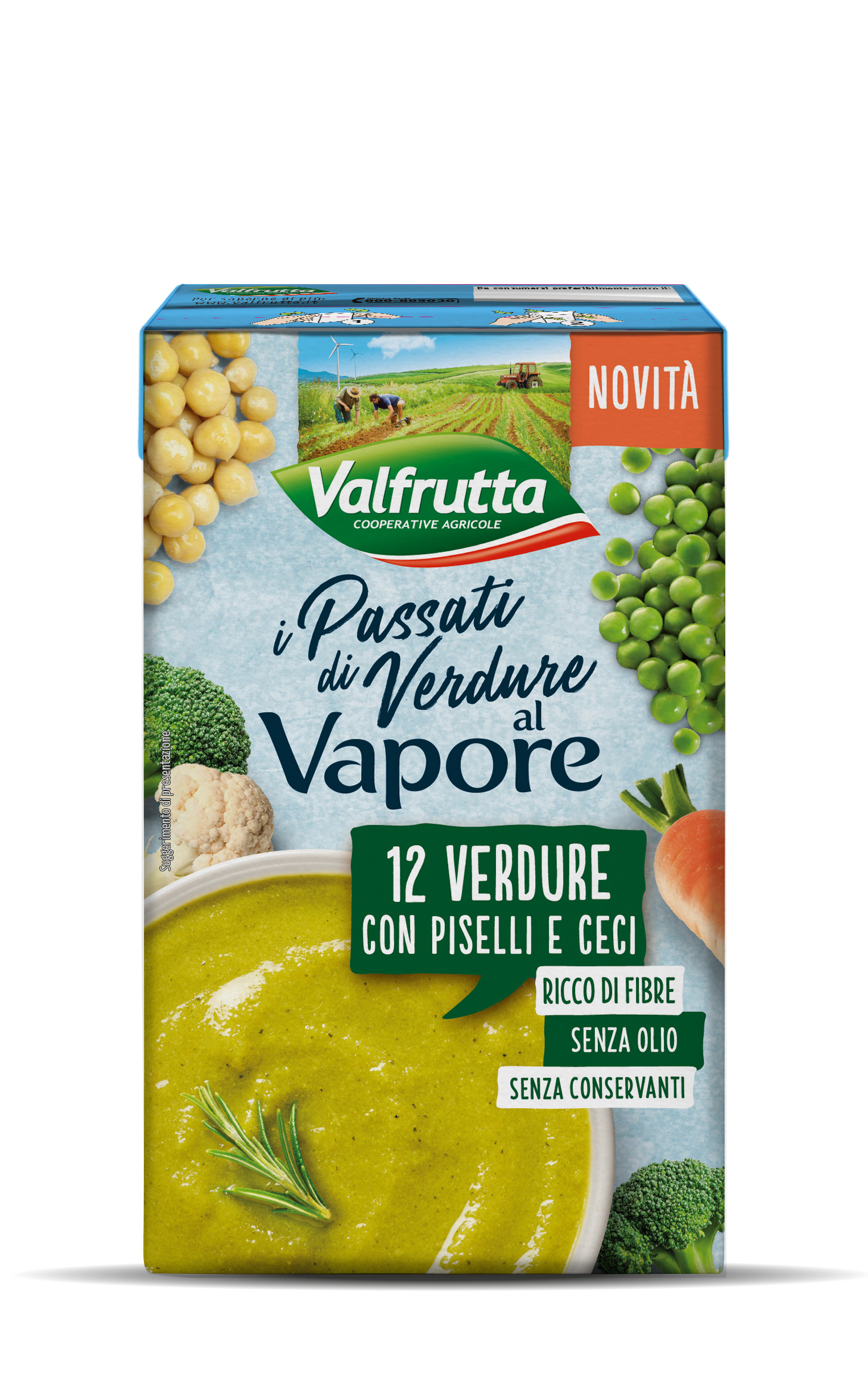 PASSATO VALFRUTTA 12 VERDURE GR.500