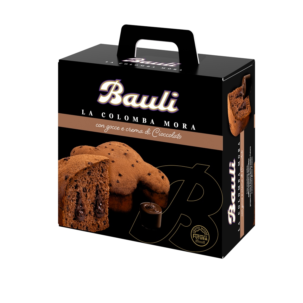 BAULI C.BA MORA C/GOCCE E CREMA CIOCC.GR.600