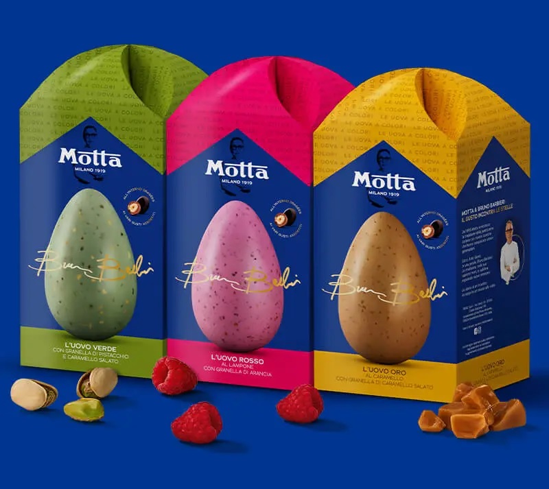EXPO UOVO MOTTA COLORATE PREMIUM PZ.27