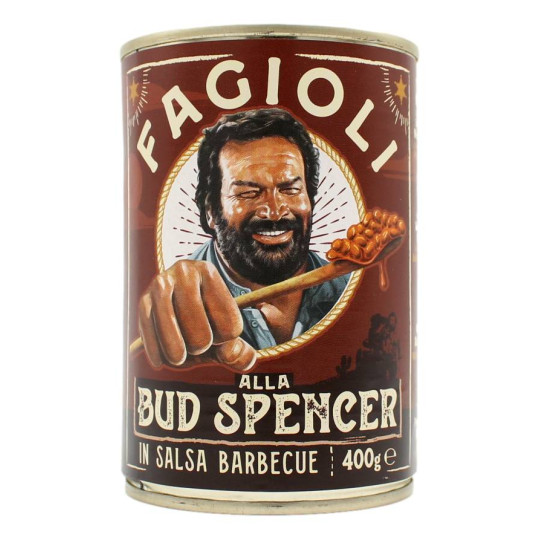 FAGIOLI BUD SPENCER SALSA BARBECUE GR.400 LATTINA