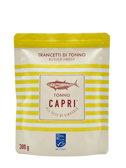 TONNO CAPRI O.SEMI GR.300 BUSTA