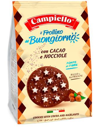 BISC.CAMPIELLO CACAO E NOCCIOLE GR.700