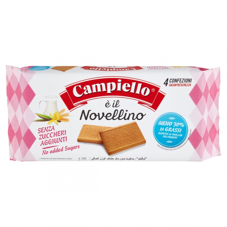 BISC.CAMPIELLO NOVELLINO S/ZUCCHERO GR.350