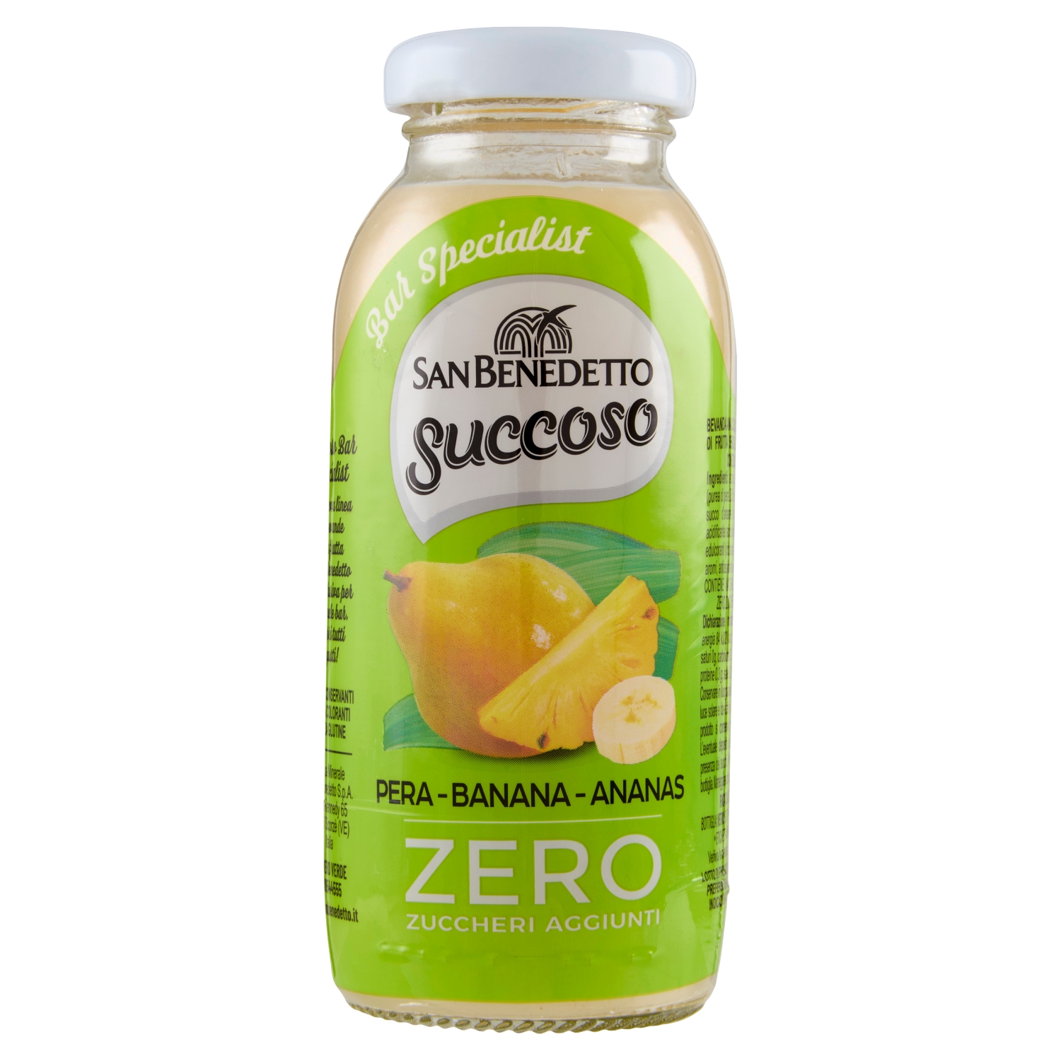SUCCOSO S.BENED.ZERO PERA/BAN/ANAN.CL.20 BAR