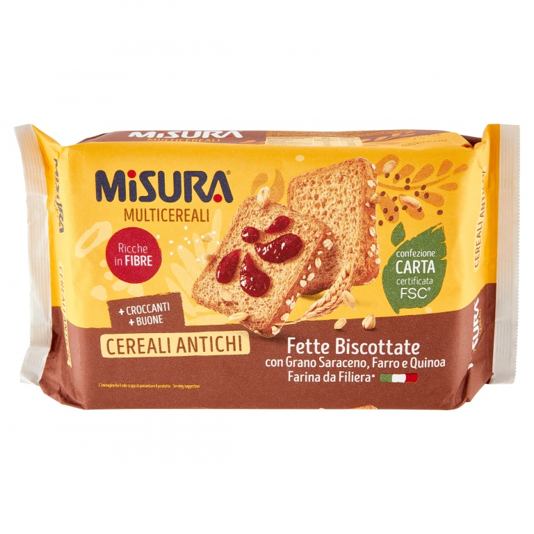 FETTE BISC.MISURA MULTICEREALI GR.320