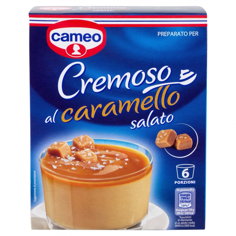 CAMEO BUDINO CREMOSO CARAMELLO SALATO GR.115
