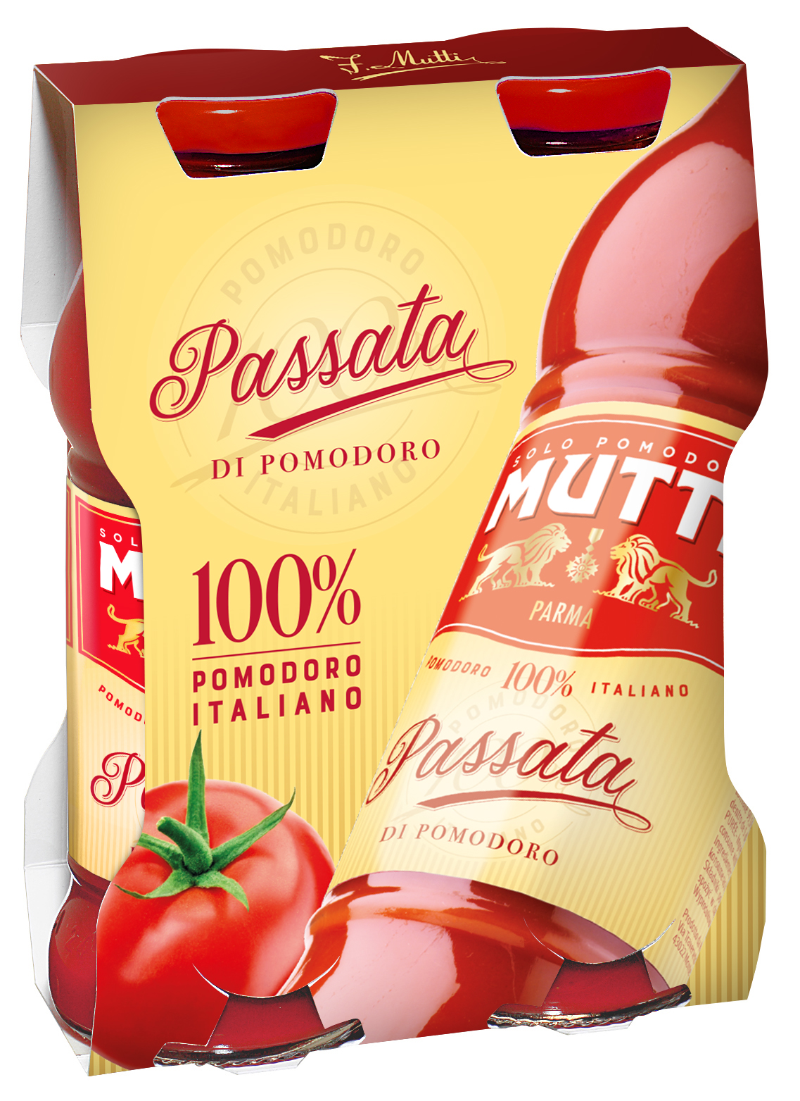 PASSATA MUTTI VETRO GR.235X2