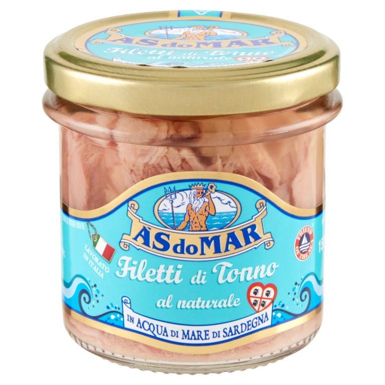 TONNO ASDOMAR FILETTI GR.150 AL NAT.VETRO