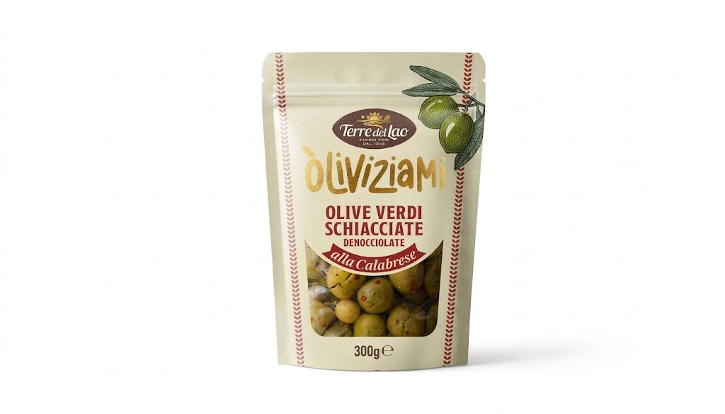 OLIVE OLIVIZIAMI VERDI DEN.SCHIAC.GR.300 TERRE LAO