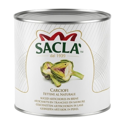 CARCIOFI SACLA' FETTINE NAT.KG.3 (SGOC.1,350)